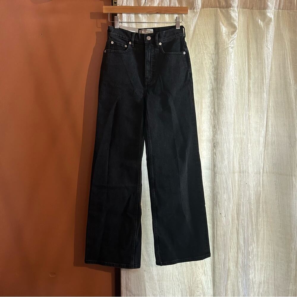 Everlane Black Wide Leg Jeans